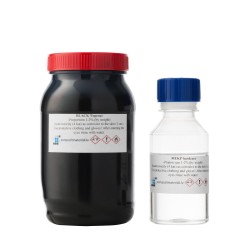 Svart topcoat Svart topcoat