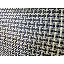 Hybrid kolfiber-kevlar väv twill 165g/m2